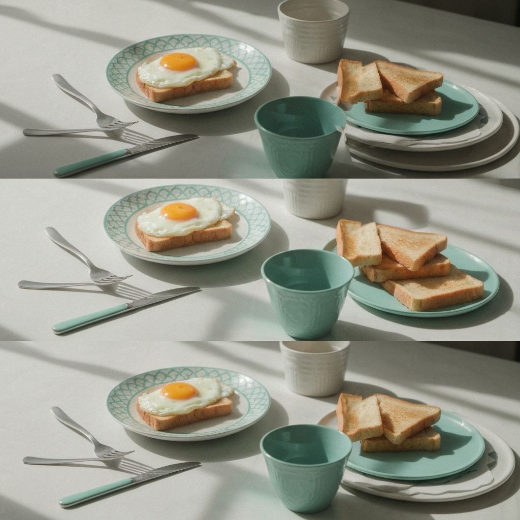Repetitive daily meal patterns overlapped visually